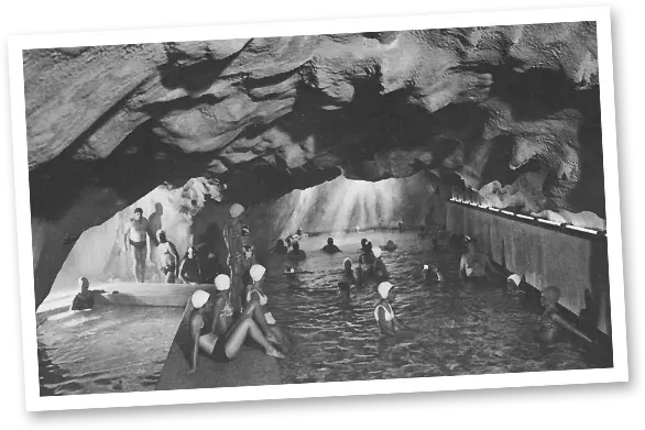 Les sources thermales de Brigerbad en 1935