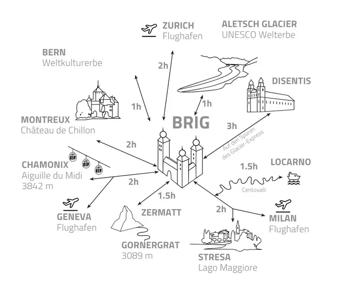 Sitzgelegenheit im Seminarraum vom Hotel de Londres