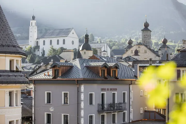 Barocke Türme der Briger Altstadt