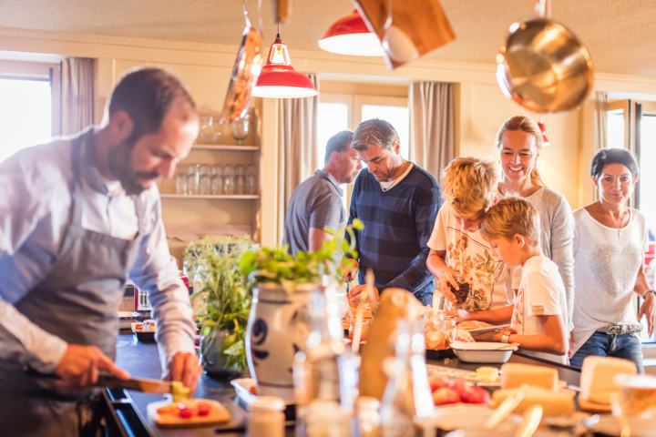 Geburtstagsbrunch und Familienfeier im Hotel de Londres Brig Wallis