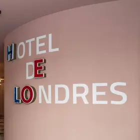 Eingangsbereich Hotel in Brig